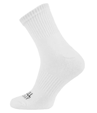 Długie skarpetki PIT BULL HIGH ANKLE THICK TNT biało/grafitowo/czarne grube - 3 pary