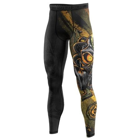 Legginsy męskie  EXTREME HOBBY DBD czarny