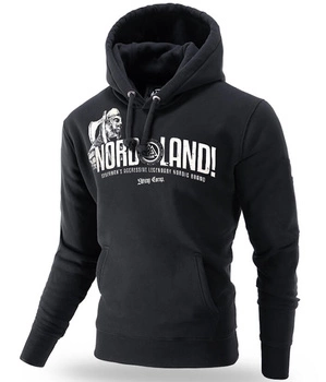 Bluza DOBERMANS AGGRESSIVE NORDLAND BK284 kaptur czarna