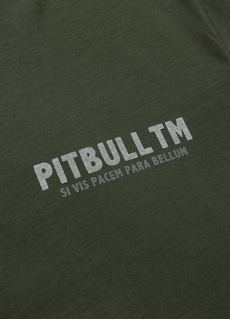 T-shirt PIT BULL PARA BELLUM old green