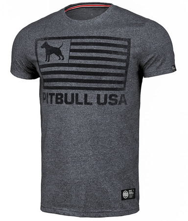 T-shirt PIT BULL PITBULL  USA 190 GSM navy melange