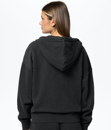Damska bluza PIT BULL Washed LOVIA WMN dark graphite rozpinana