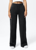 Damskie spodnie PIT BULL Washed LOVIA WIDE LEG WMN dark graphite