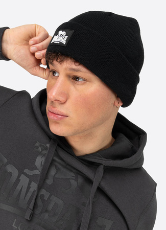 Czapka zimowa LONSDALE LONDON BRIDPORT czarna