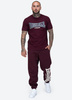 T-shirt LONSDALE DUKINFIELD bordowy
