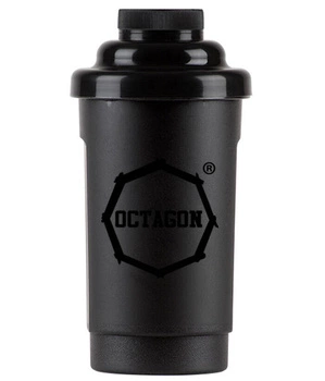 Shaker OCTAGON LOGO czarno-czarny