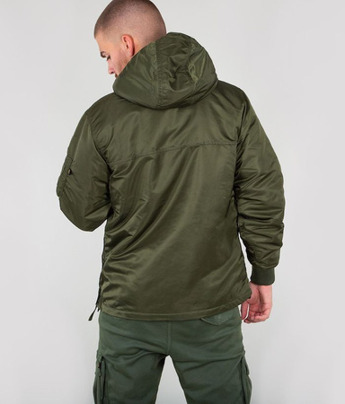 Kurtka ALPHA INDUSTRIES HPO ANORAK ciemnozielona (dark green) 178139 257