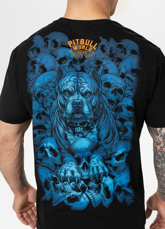 T-shirt PIT BULL GUARDIAN ANGEL czarny