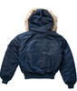 Kurtka ALPHA INDUSTRIES 45P HOODED niebieska (rep.blue) 144103 07