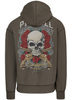 Bluza PIT BULL WASHED SANTA MUERTE major olive kaptur