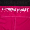 Legginsy sportowe damskie EXTREME HOBBY HAVOC 3/4 malinowy