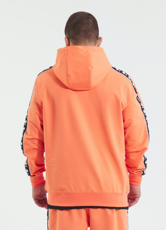 Bluza PIT BULL Tricot Terry TAPE NUGGET bright salmon rozpinana