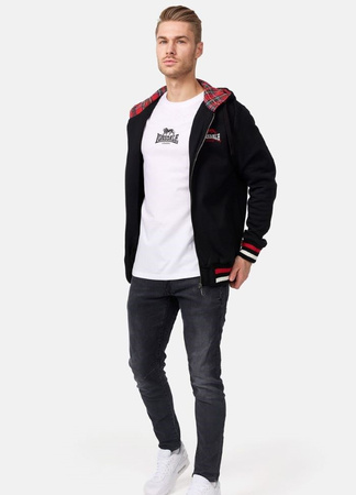 Bluza LONSDALE LANCASTER czarna rozpinana