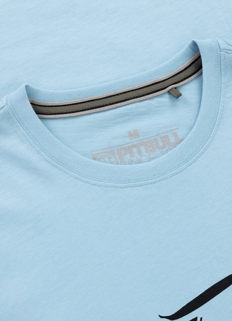 T-shirt PIT BULL EL JEFFE błękitny (light blue)
