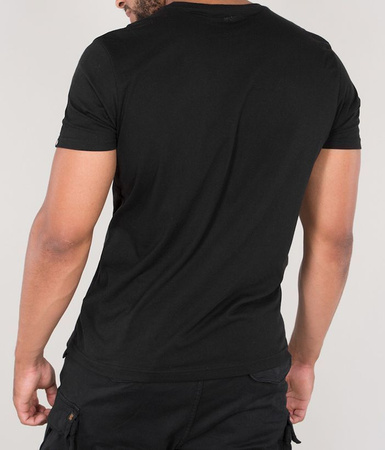 T-shirt ALPHA INDUSTRIES SMALL LOGO czarny 188505 03