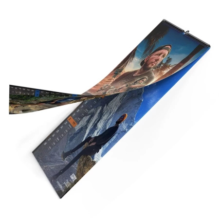 Kalendarz ścienny PodrÓŻe Wojownika 2026