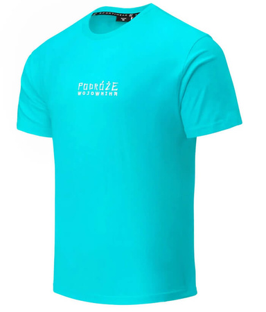 T-shirt EXTREME HOBBY PODRÓŻE WOJOWNIKA BASIC błękitny