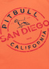 T-shirt PIT BULL SAN DIEGO INS. fluo orange