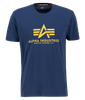 T-shirt ALPHA INDUSTRIES BASIC granatowy (new navy) 100501 435
