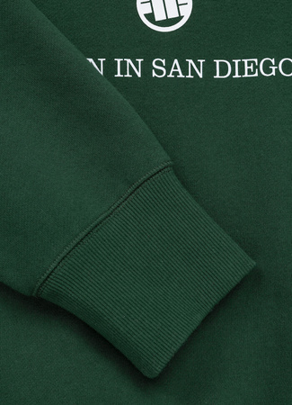 Bluza PIT BULL SO CAL hunter green prosta