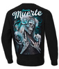 Bluza PIT BULL SANTA MUERTE czarna prosta