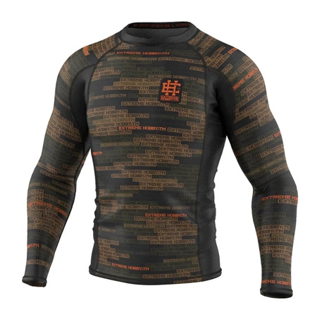 Longsleeve rashguard EXTREME HOBBY PARACORD pomarańczowy