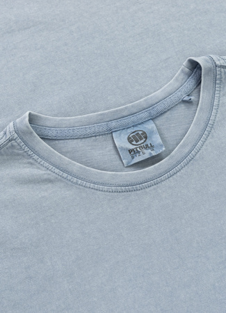 T-shirt PIT BULL Denim Washed PLANET SURF light blue