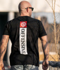 T-shirt DOBERMANS OFFENSIVE SPORT TS367 czarny