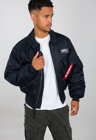 Kurtka ALPHA INDUSTRIES CWU 45 niebieska (rep.blue) 100102 07
