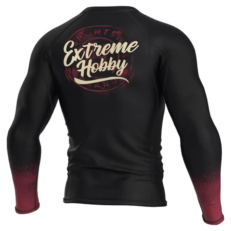 Longsleeve rashguard EXTREME HOBBY BADGE czarny