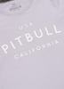 T-shirt damski PIT BULL USA CAL WMN jasno fioletowy (lilac)