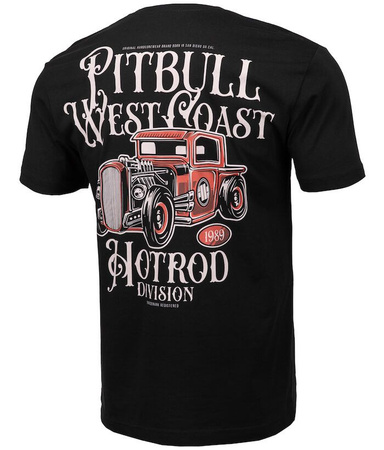 T-shirt PIT BULL HOTROAD DVSN czarny