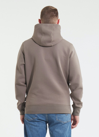 Bluza PIT BULL SAMPSON brązowa (taupe) rozpinana kaptur