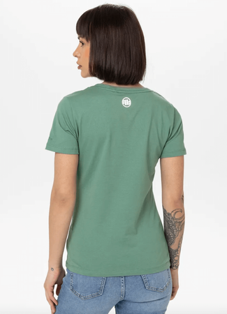 T-shirt damski PIT BULL SD WMN miętowy (mint)