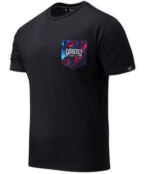 T-shirt EXTREME POCKET DEVIL czarny