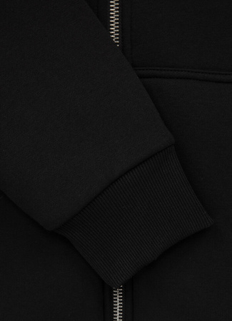 Bluza/kożuch PIT BULL SHERPA RUFFIN II czarno-czarna rozpinana