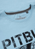 T-shirt PIT BULL PITBULL DRIVE 170 (light blue) błękitny