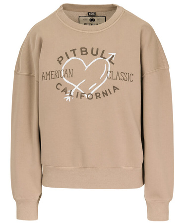 Damska bluza PIT BULL MANZANITA HEART WMN sand prosta