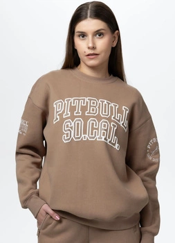 Damska bluza PIT BULL FIORA WMN chocolate mousse prosta