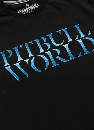 T-shirt PIT BULL WORLD czarny