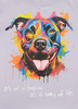 T-shirt damski PIT BULL WATERCOLOR WMN jasno fioletowy (lilac)