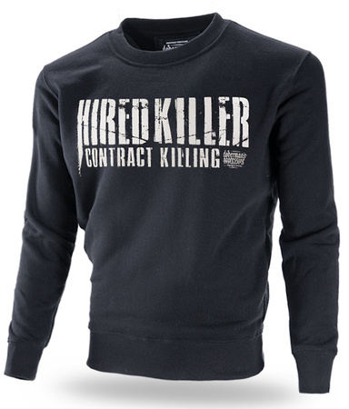 Bluza DOBERMANS CONTRACT KILLING BC286 czarna prosta