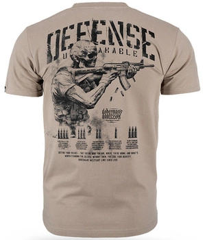 T-shirt DOBERMANS UNBREAKABLE TS377 beżowy