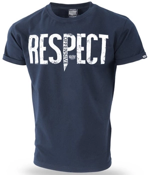 T-shirt DOBERMANS RESPECT TS280 granatowy