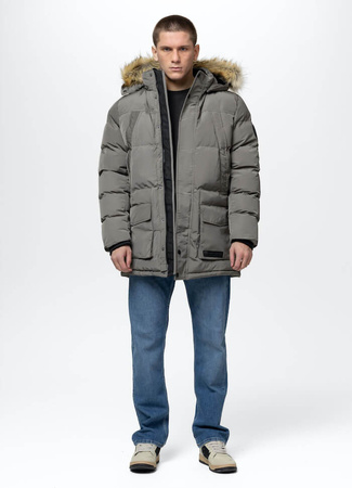 Kurtka parka PIT BULL FOREST taupe