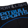 Spodenki PIT BULL COMPRESSION SPORTS czarno-niebieskie