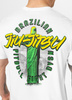 T-shirt PIT BULL BJJ FIGHT DVSN biały