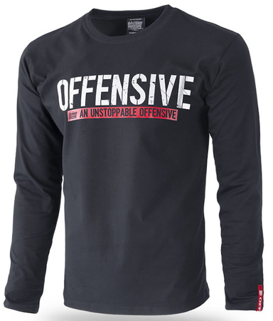 Longsleeve Dobermans AN UNSTOPPABLE OFFENSIVE LS263 czarny