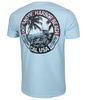 T-shirt PIT BULL OCEANSIDE błękitny (light blue)