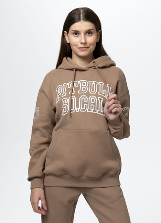 Damska bluza PIT BULL FIORA WMN chocolate mousse kaptur